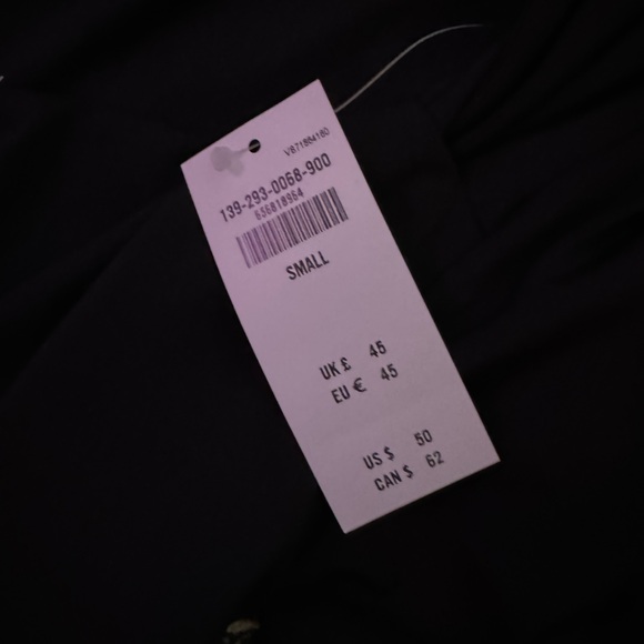 NWT ABERCROMBIE Black Crepe One Shoulder One Sleeve Bodysuit size Small - Picture 10 of 14